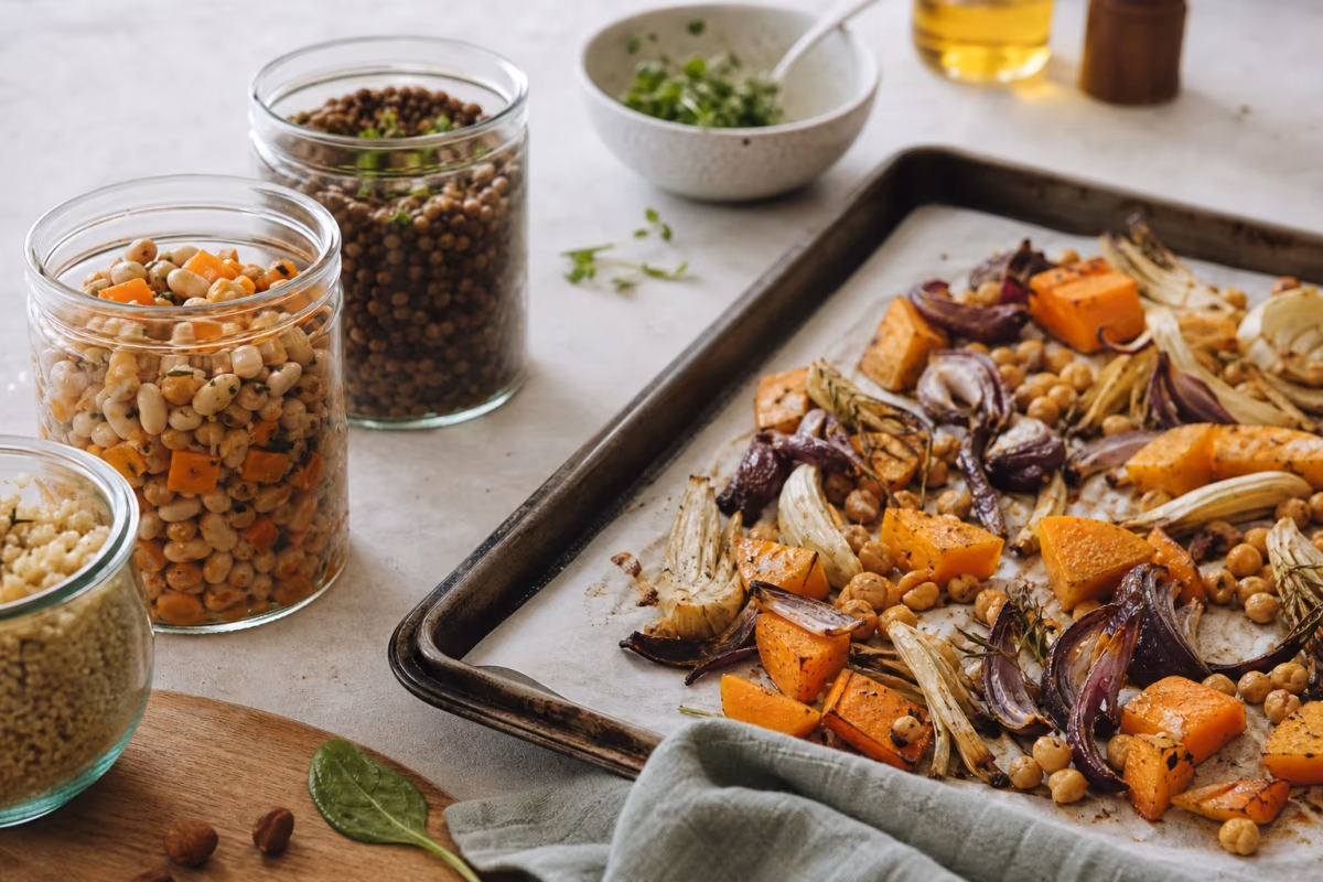 Le batch cooking de saison, ou comment arrêter de bricoler des dîners à la dernière minute