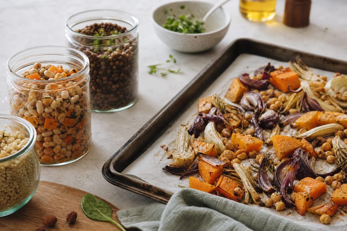 Le batch cooking de saison, ou comment arrêter de bricoler des dîners à la dernière minute